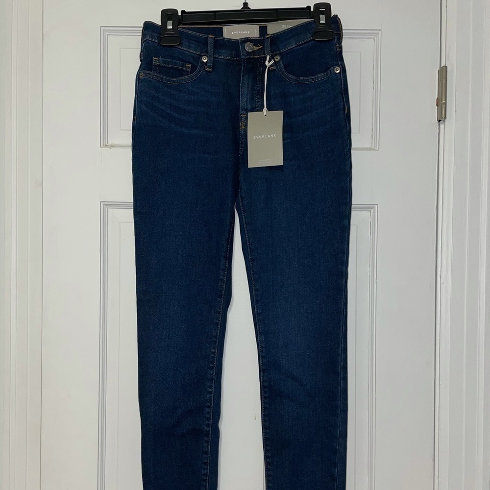 Everlane NWT Mid Rise Skinny Jeans Size 25 Reg